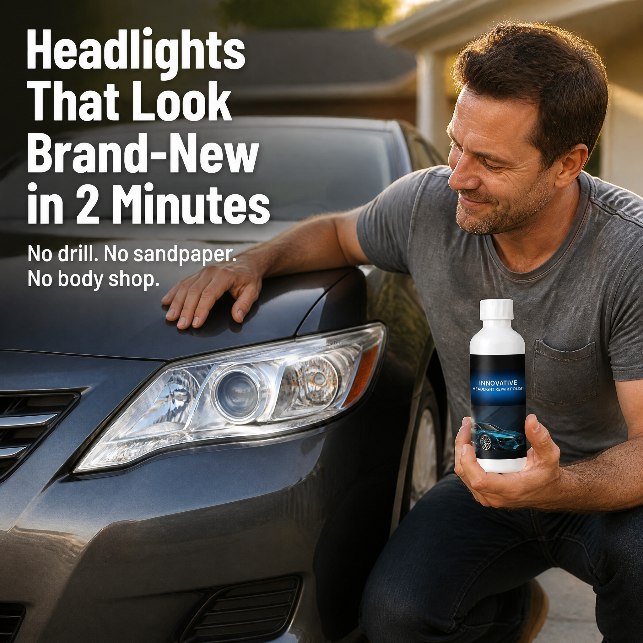 RadianceGuard™ — Erase Yellow Haze and Drive With Crystal-Clear Headlights
