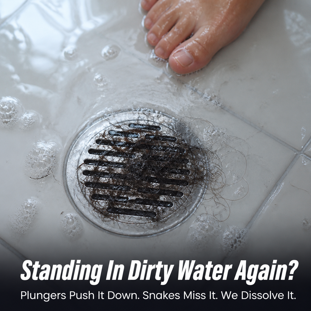 PipeSoothe™ — Clear Hair, Grease & Gunk Clogs Without Calling a Plumber | 1+1 FREE TODAY