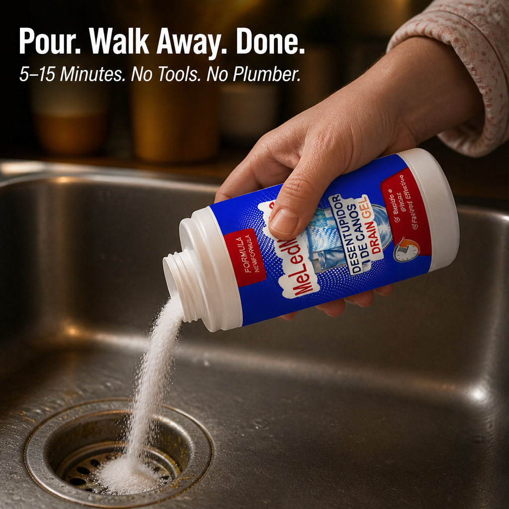 PipeSoothe™ — Clear Hair, Grease & Gunk Clogs Without Calling a Plumber | 1+1 FREE TODAY