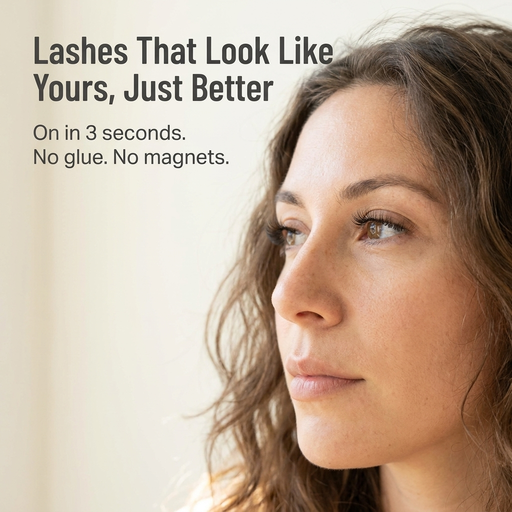 RamoraMuse™ — Press On Full Lashes in 3 Seconds Without Glue or Magnets
