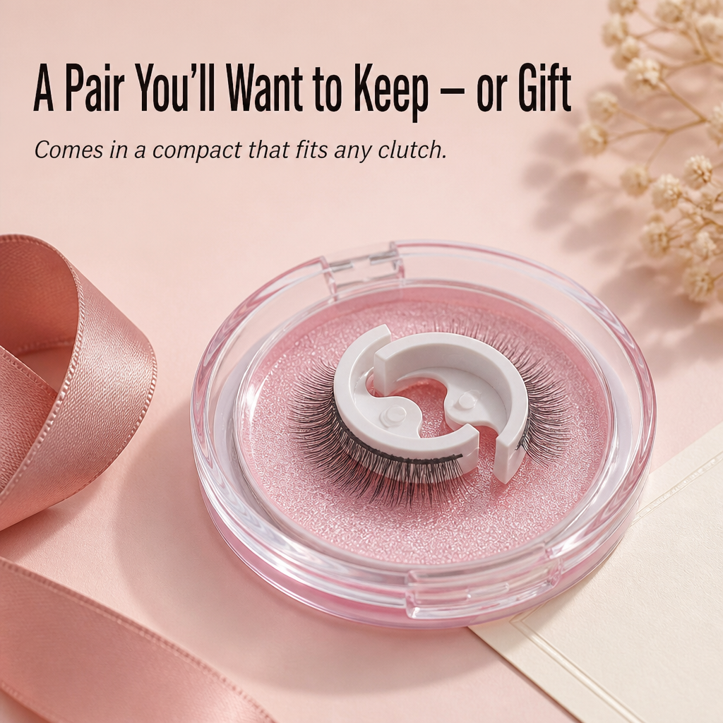 RamoraMuse™ — Press On Full Lashes in 3 Seconds Without Glue or Magnets