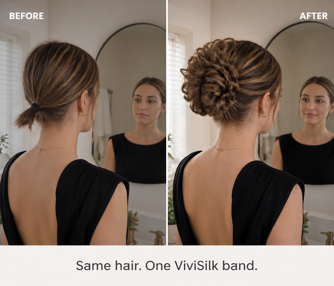 ViviSilk™ — Wrap, Twist & Wear a Full Messy Bun in Under a Minute