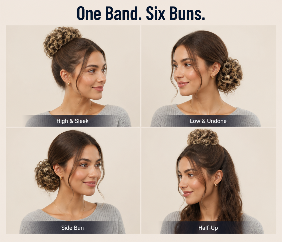 ViviSilk™ — Wrap, Twist & Wear a Full Messy Bun in Under a Minute