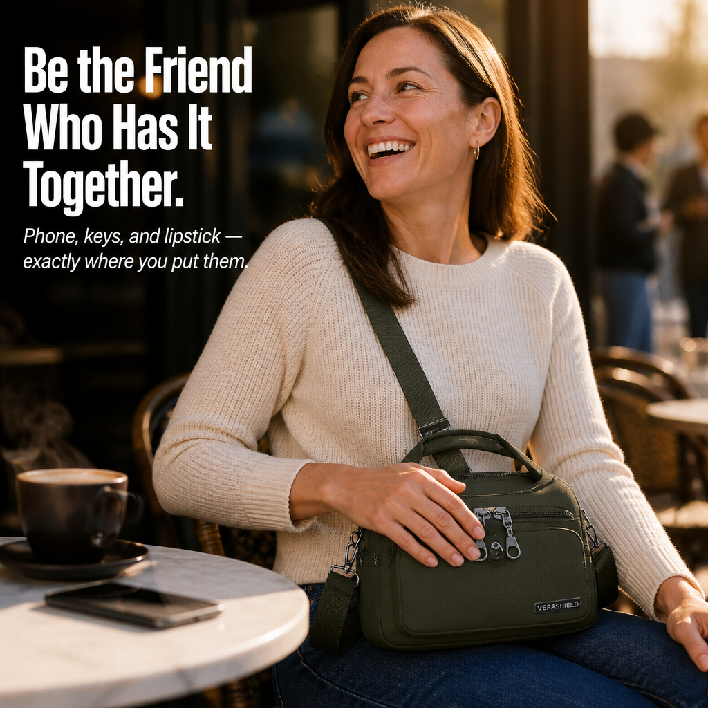 VeraShield™ — Pack Smart, Walk Easy & Skip the Pickpocket Worry