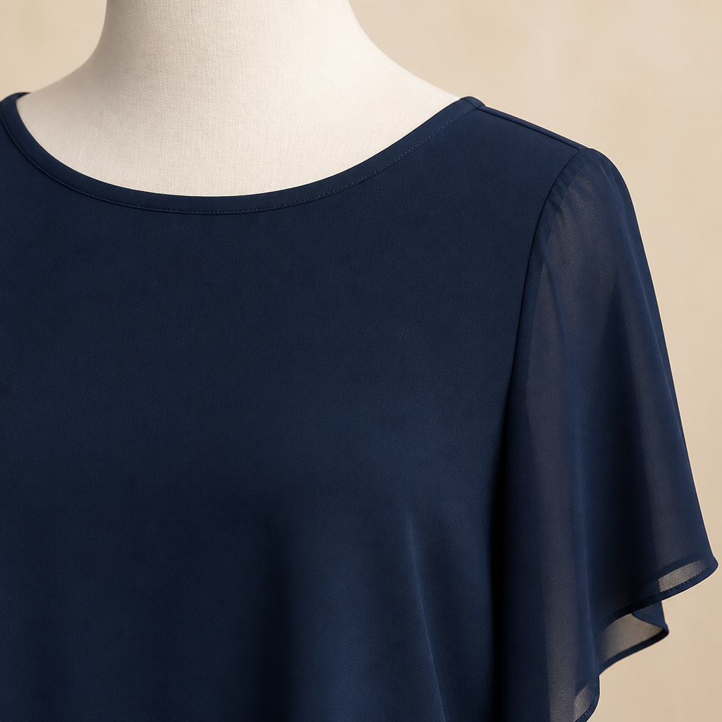 Flexiva™ – Relaxed Two-Piece Set with Soft-Drape Wide-Leg Pants