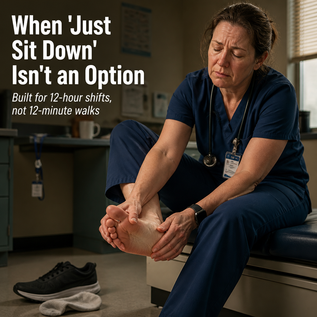 SolaraStep™ — End Tired Feet & Sore Arches With Acupressure Cushion Support