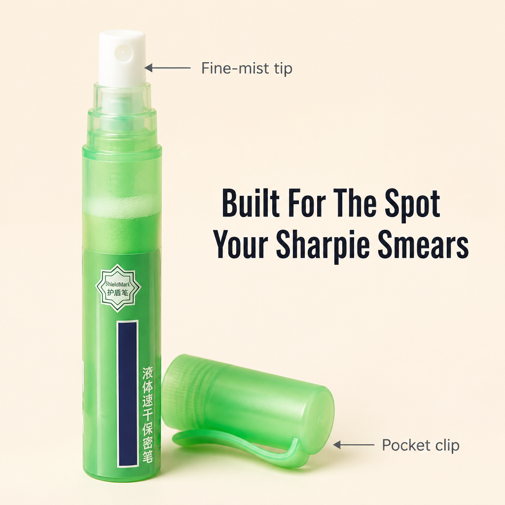 ShieldMark™ — Spray Names, Addresses & Barcodes Off Any Shipping Label