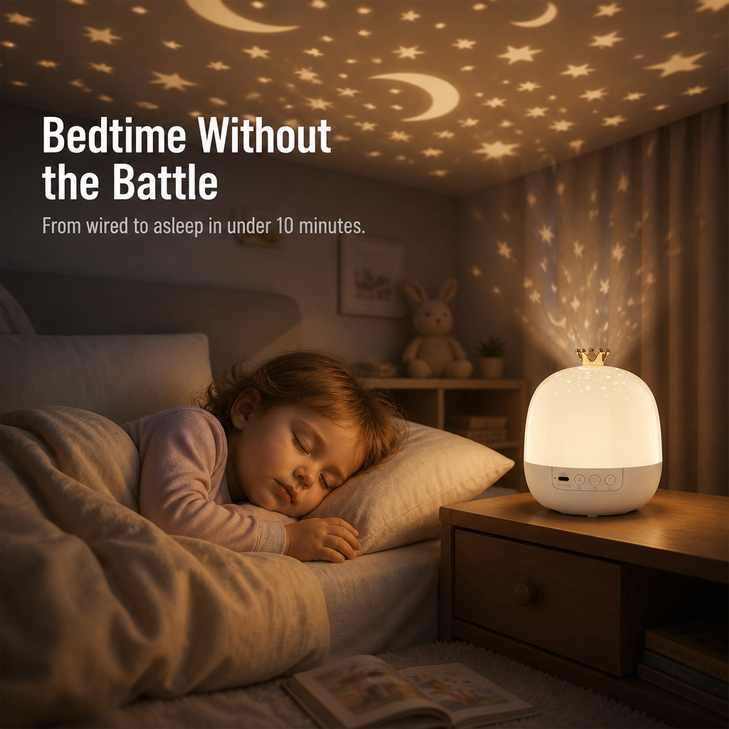 CelestiDream™ — End Bedtime Battles With a Calming Galaxy in Minutes