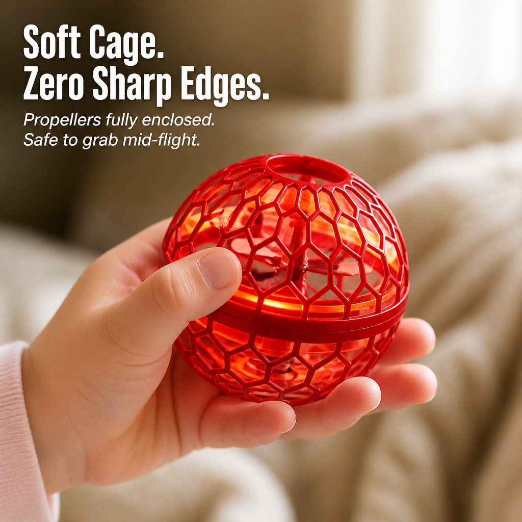 AeroLuxe™ Orb — Toss It, Hover It, Boomerang It Back to Your Hand