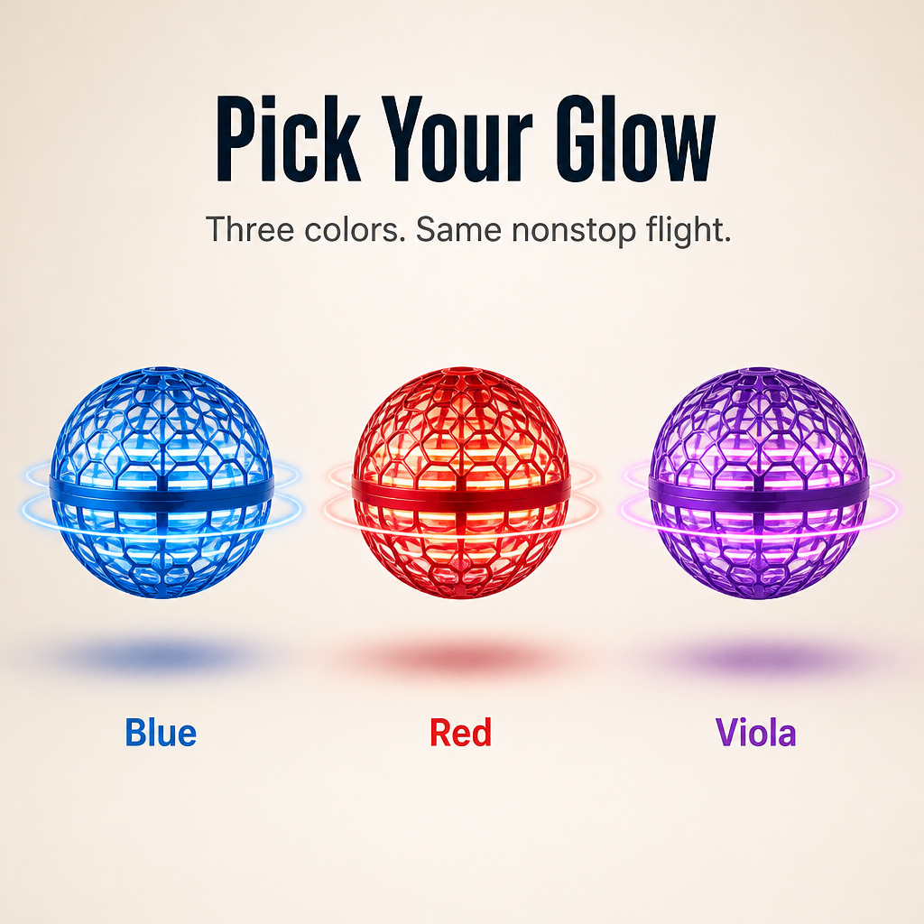 AeroLuxe™ Orb — Toss It, Hover It, Boomerang It Back to Your Hand