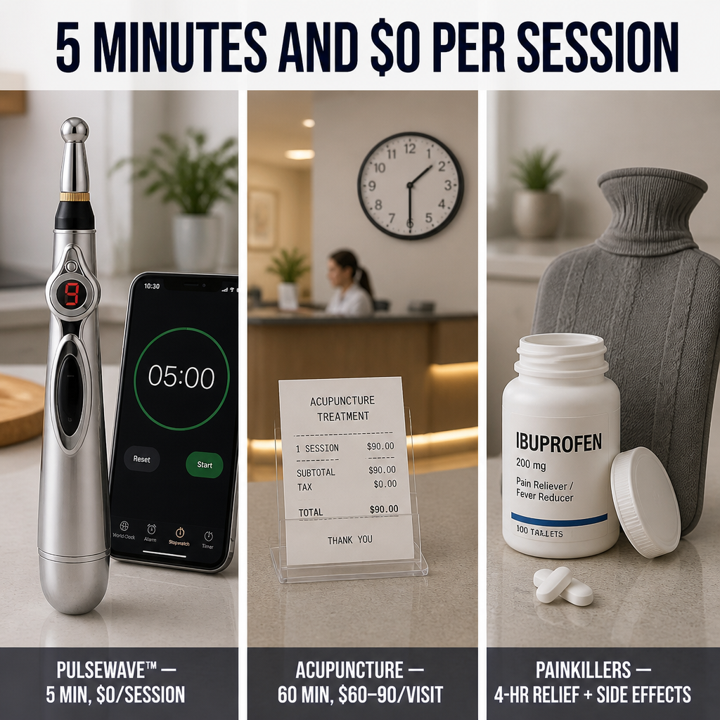 PulseWave™ — Enjoy Instant, Needle-Free Relief That Lets You Live Pain-Free and Unstoppable