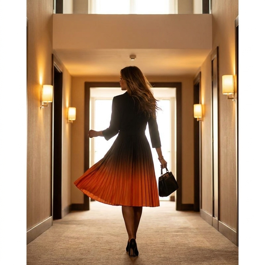 RadianceWave™ — Wear One Dress From Boardroom Pitch to Rooftop Dinner