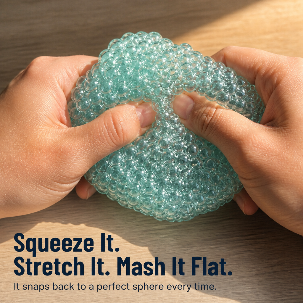 Sensicalm™ — Squeeze the Anxious Energy Out and Slip Back Into Focus | Sensory Bubble Ball