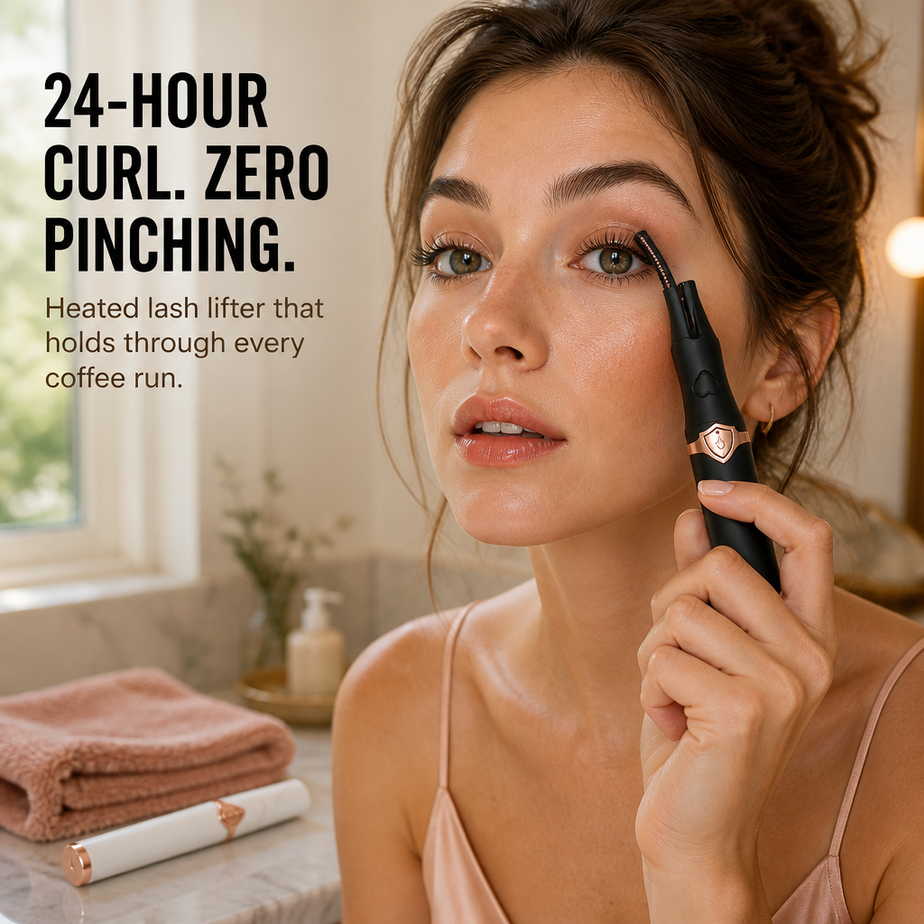 VeluxeCurl™ — Lift Stick-Straight Lashes Into A 24-Hour Salon Curl