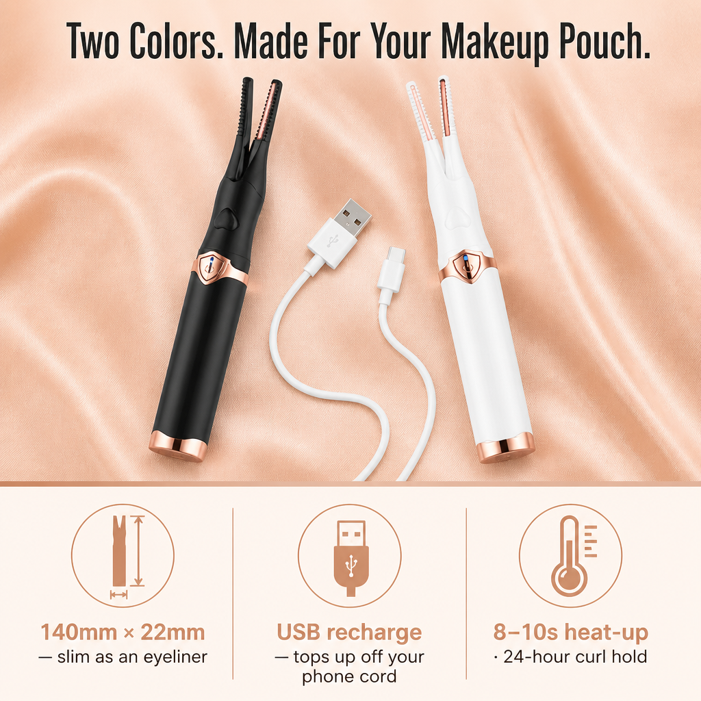 VeluxeCurl™ — Lift Stick-Straight Lashes Into A 24-Hour Salon Curl