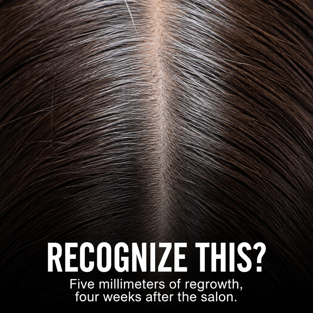 ColorGlide™ — Cover Gray Roots in 60 Seconds, Sweat-Proof All Day