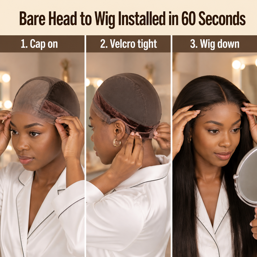 SilkyHold™ — Lock In Your Lace Front Without Glue, Tape, or Edge Damage