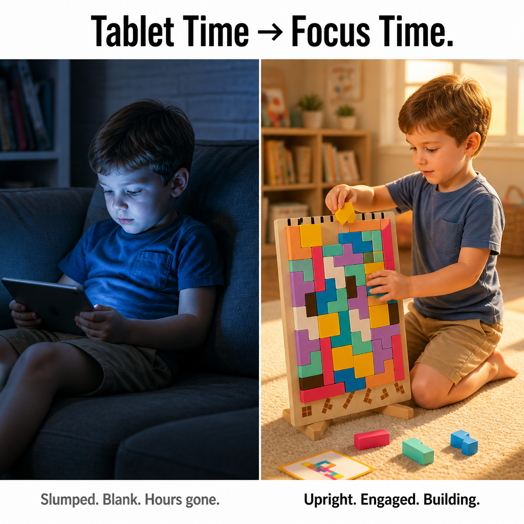 MindBuild™ — Stack, Solve, and Build Real Focus Without a Single Screen