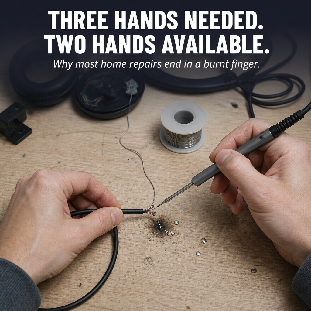 TitanArc™ — Pull the Trigger, Feed Perfect Solder Joints One-Handed