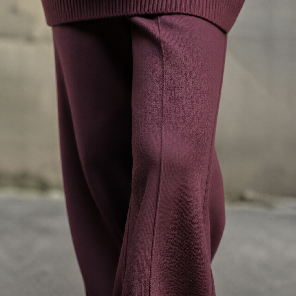 SilvaEase™ – Cozy Oversized Sweater and Wide-Leg Pant Set