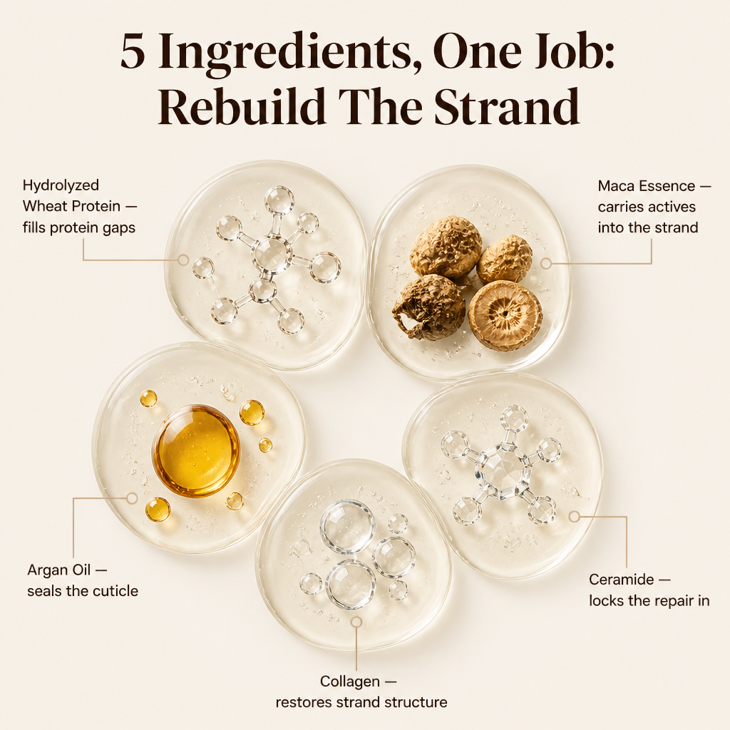 RevitaLuxe™ — Rebuild Bleached, Brittle Hair From The Inside In 10 Minutes