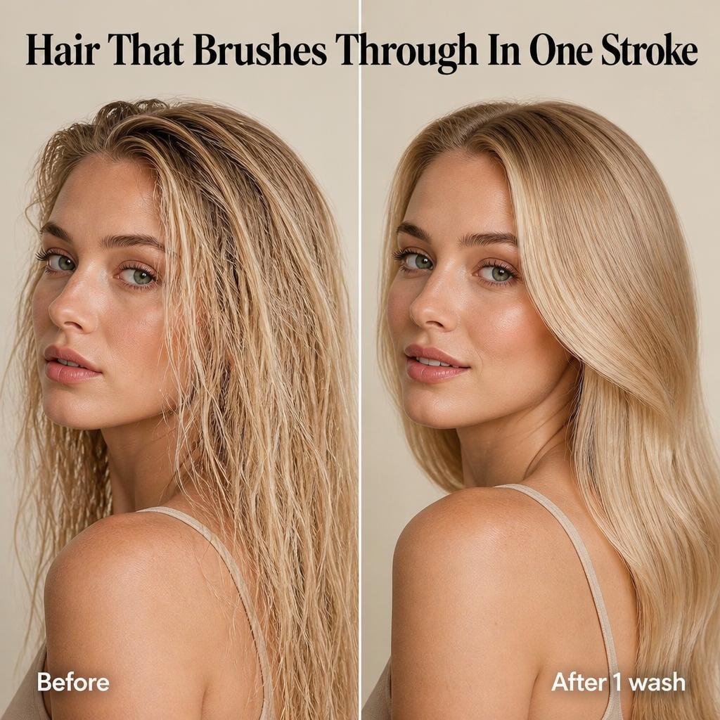 RevitaLuxe™ — Rebuild Bleached, Brittle Hair From The Inside In 10 Minutes