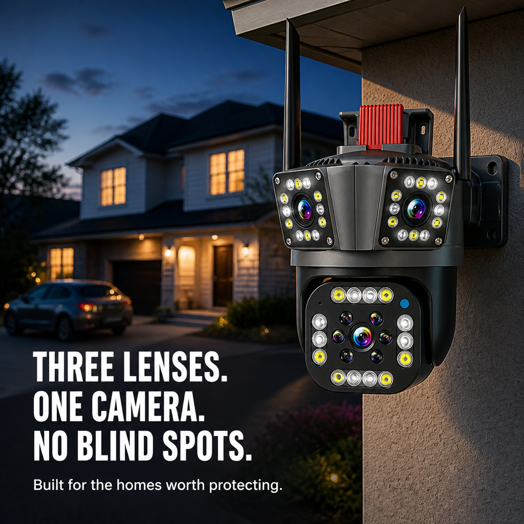 Vigilant360™ — Lock Down Every Angle With Multi-Lens HD Coverage