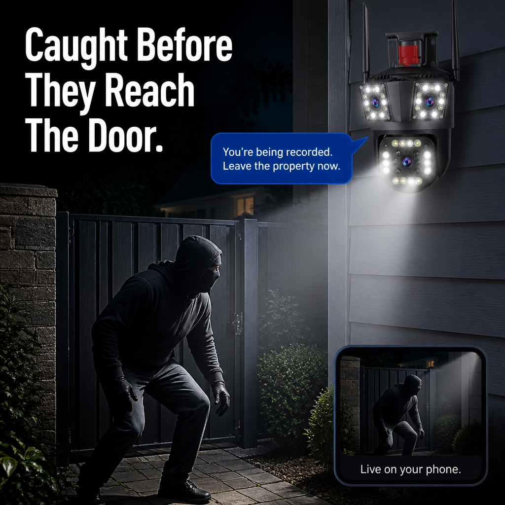 Vigilant360™ — Lock Down Every Angle With Multi-Lens HD Coverage