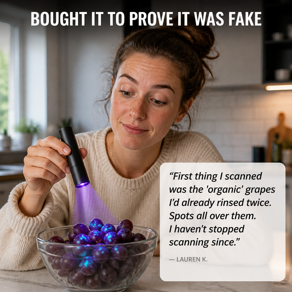 PureSpectra™ — Spot Hidden Residues on Your Veggies Before You Eat Them