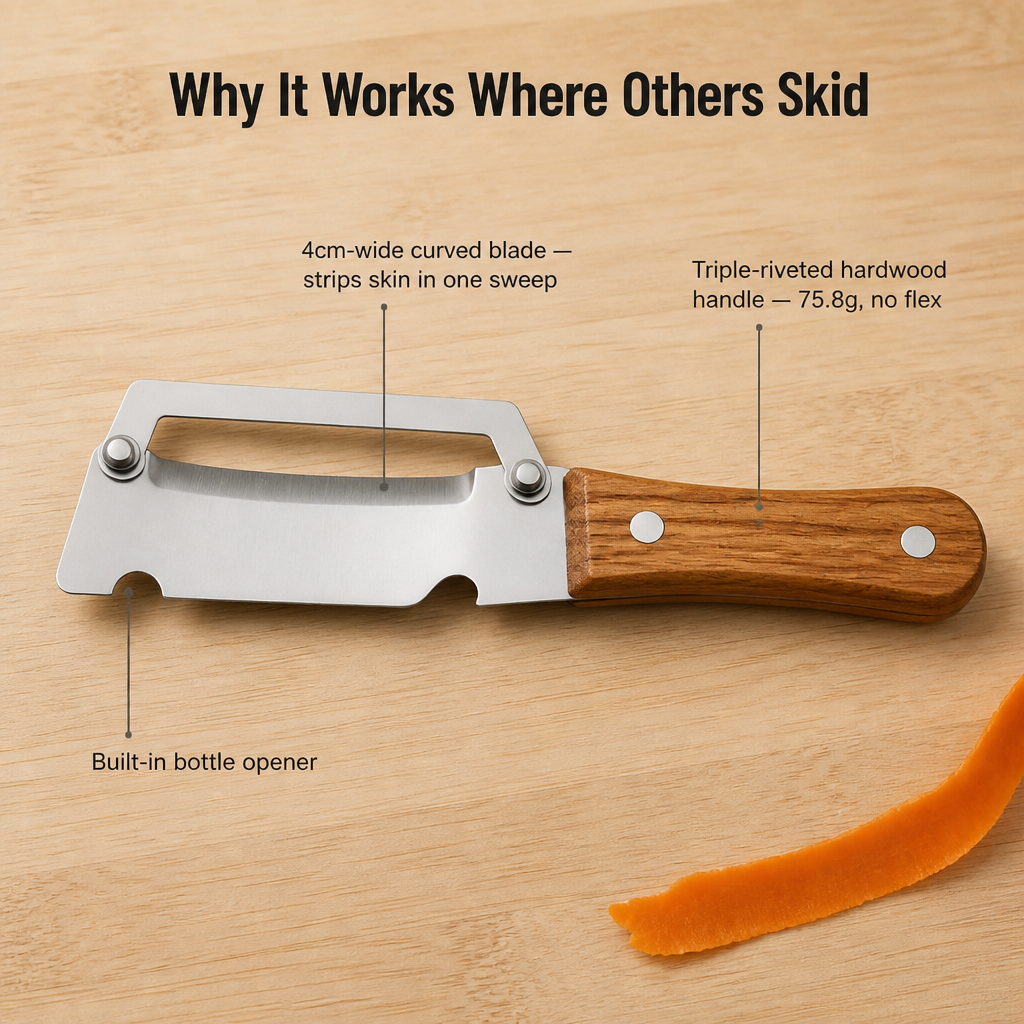 VitaSlice™ — Glide Through Pumpkin, Squash & Tough Skins Without a Knife