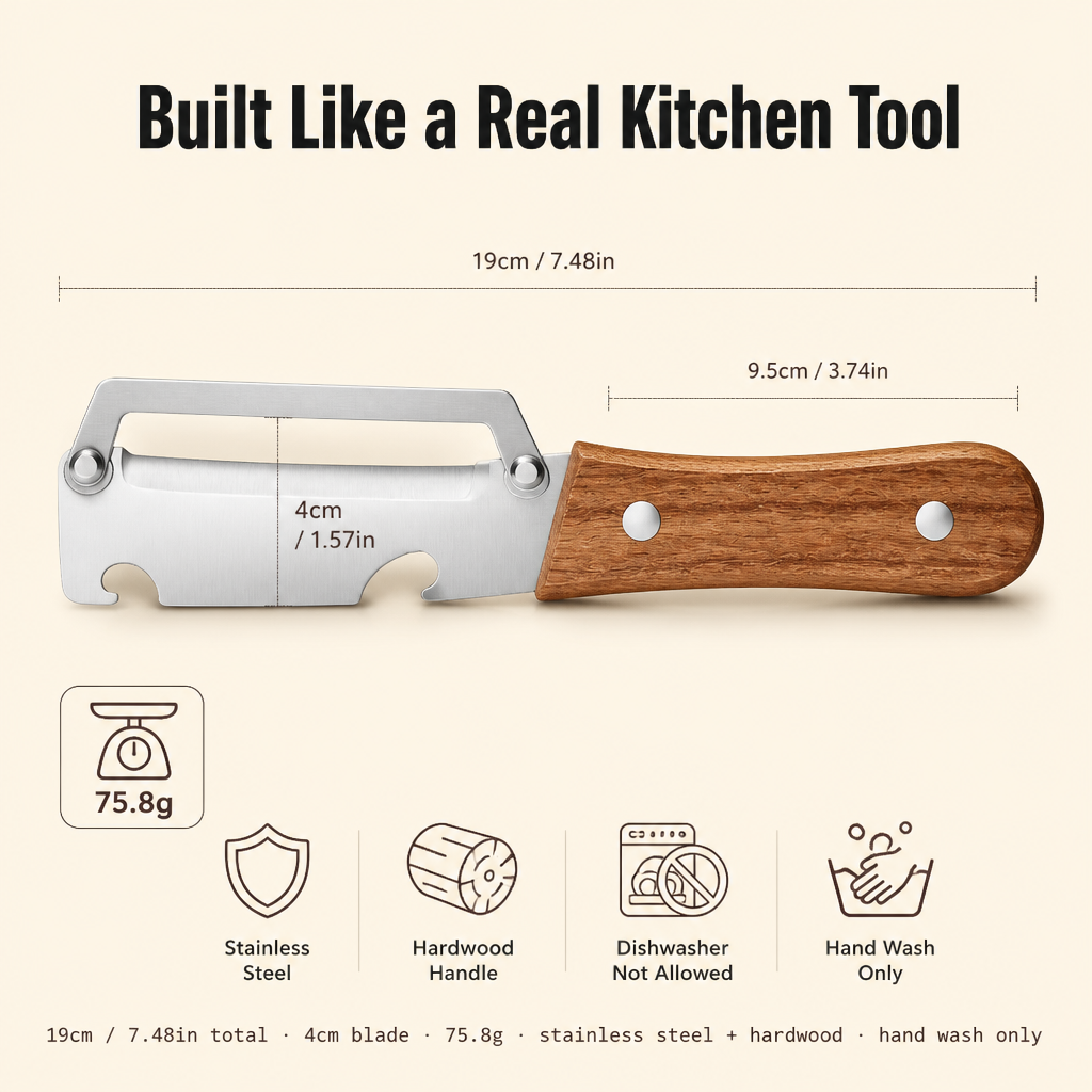 VitaSlice™ — Glide Through Pumpkin, Squash & Tough Skins Without a Knife