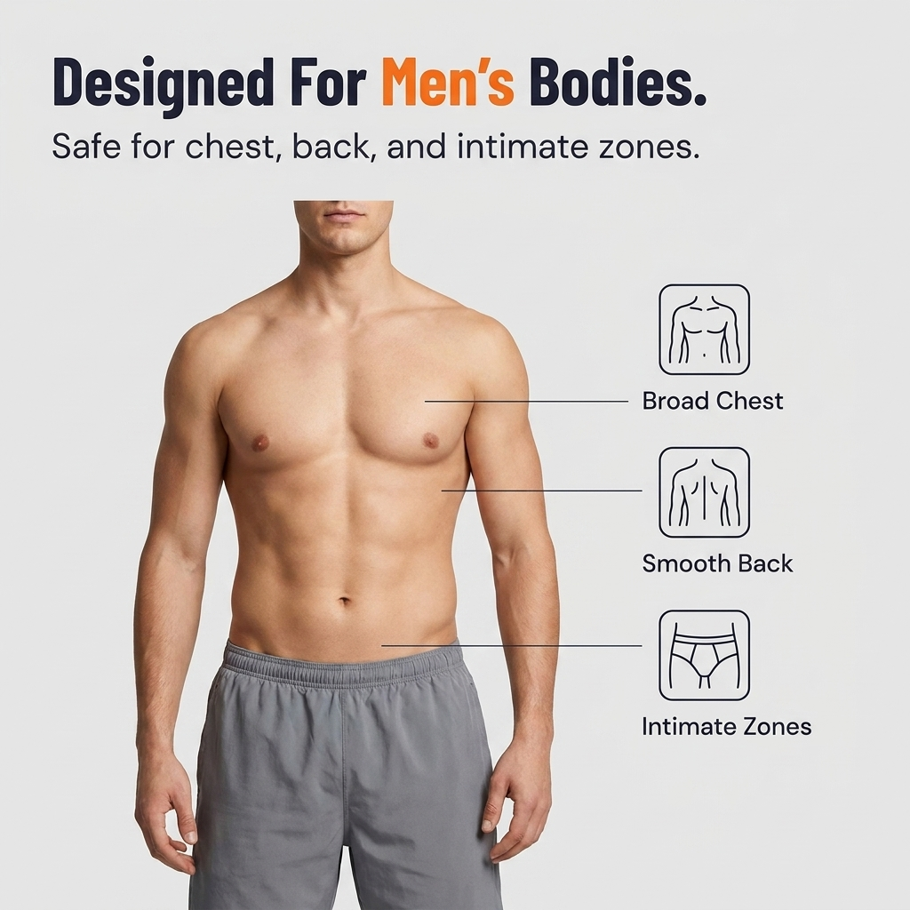 BareCraft™ — Smooth Chest, Back & Intimate Hair in 5 Painless Minutes