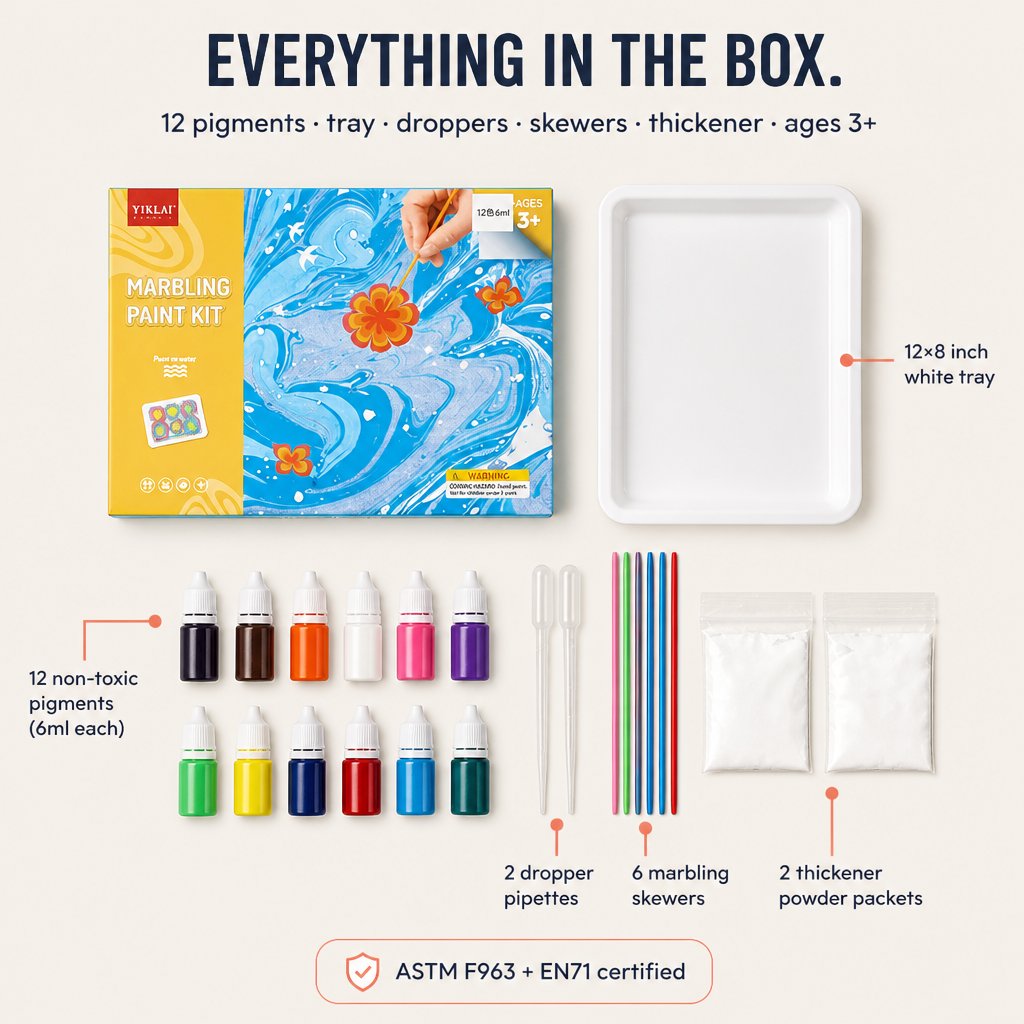 SplashForm™ — Turn Tap Water Into Marble Art Kids Lift, Dry, and Frame