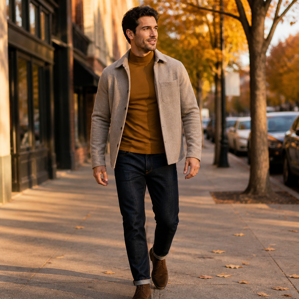 TitanFit™ – Sleek Slim Fit Mock Neck Long Sleeve Base Layer