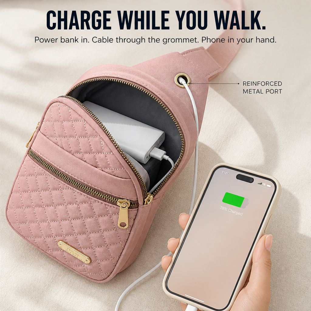 VertaCarry™ — Ditch the Tote and Carry Your Day in Three Zip Pockets