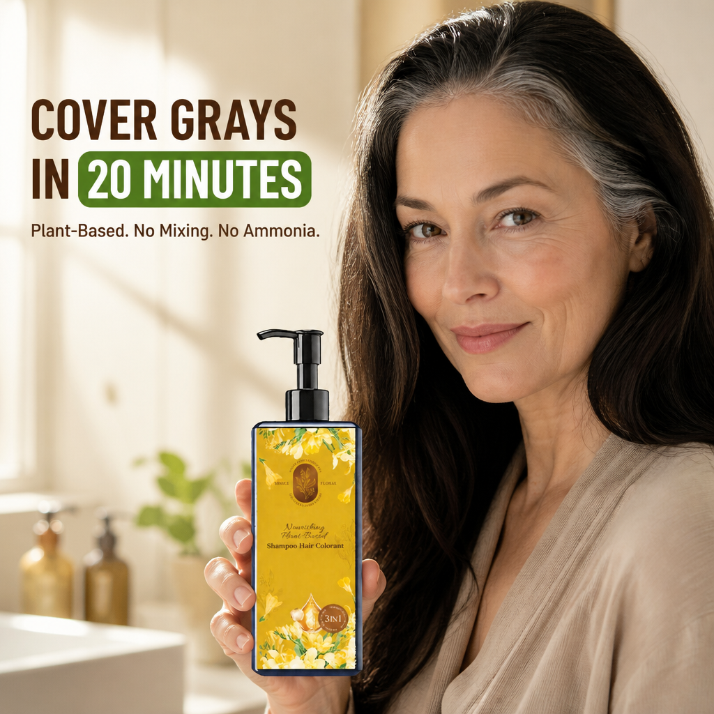 LumaShade™ — Wash Your Grays Away in 20 Minutes With Plant-Based Color