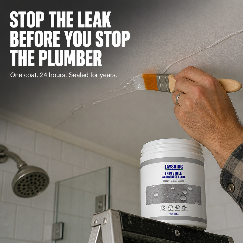 ShieldSeal™ — Brush On Once, Stop Hidden Leaks Without Calling a Plumber