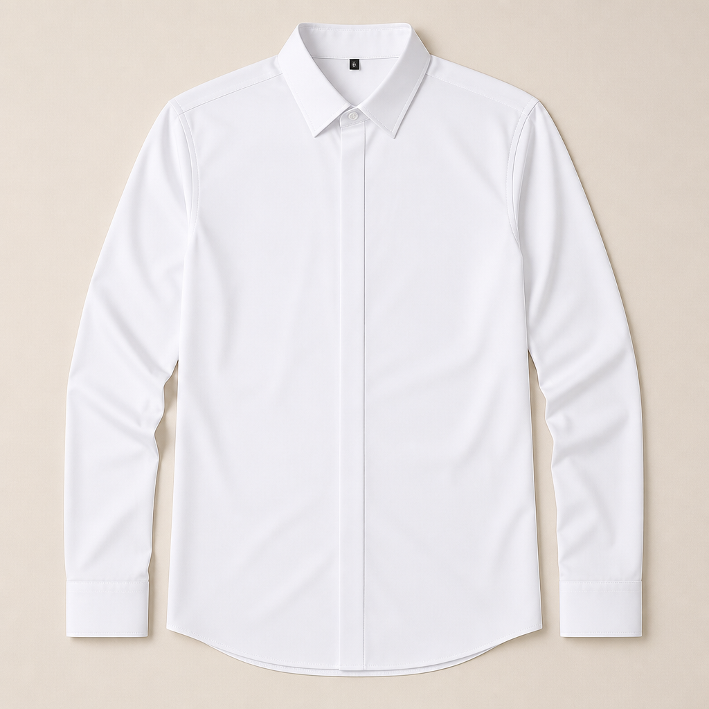 Maxton™ – Slim-Fit Wrinkle-Free Dress Shirt with 4-Way Stretch