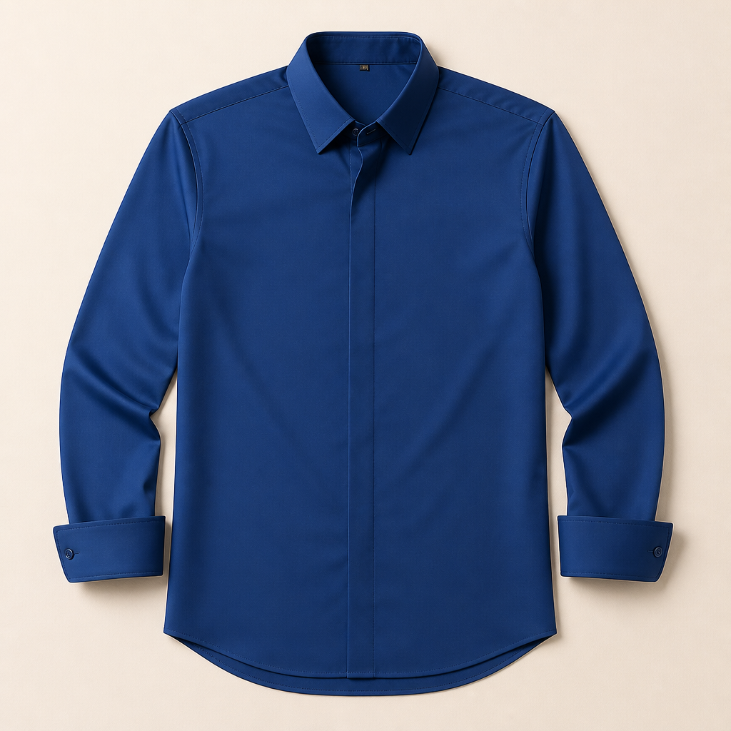 Maxton™ – Slim-Fit Wrinkle-Free Dress Shirt with 4-Way Stretch