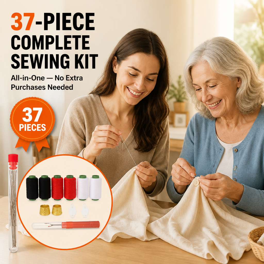 StitchMastery™ — Fix Buttons, Hems, and Split Seams in Under Two Minutes