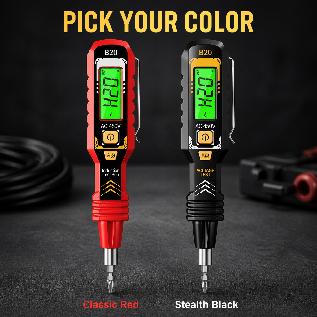 VoltSpark™ — Spot Live Wires Without Touching Them in Two Seconds