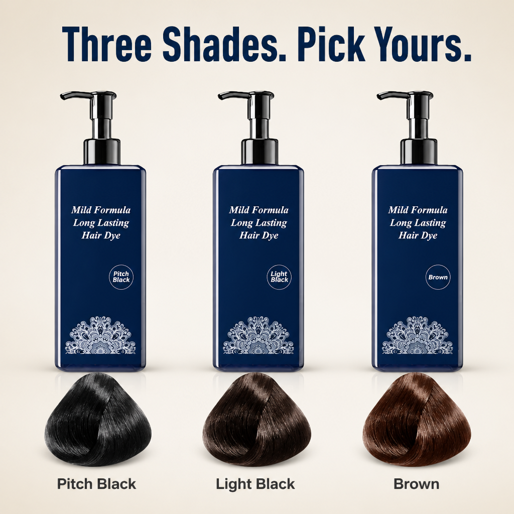 VividAura™ — Cover Stubborn Grays in One Wash Without the Scalp Burn