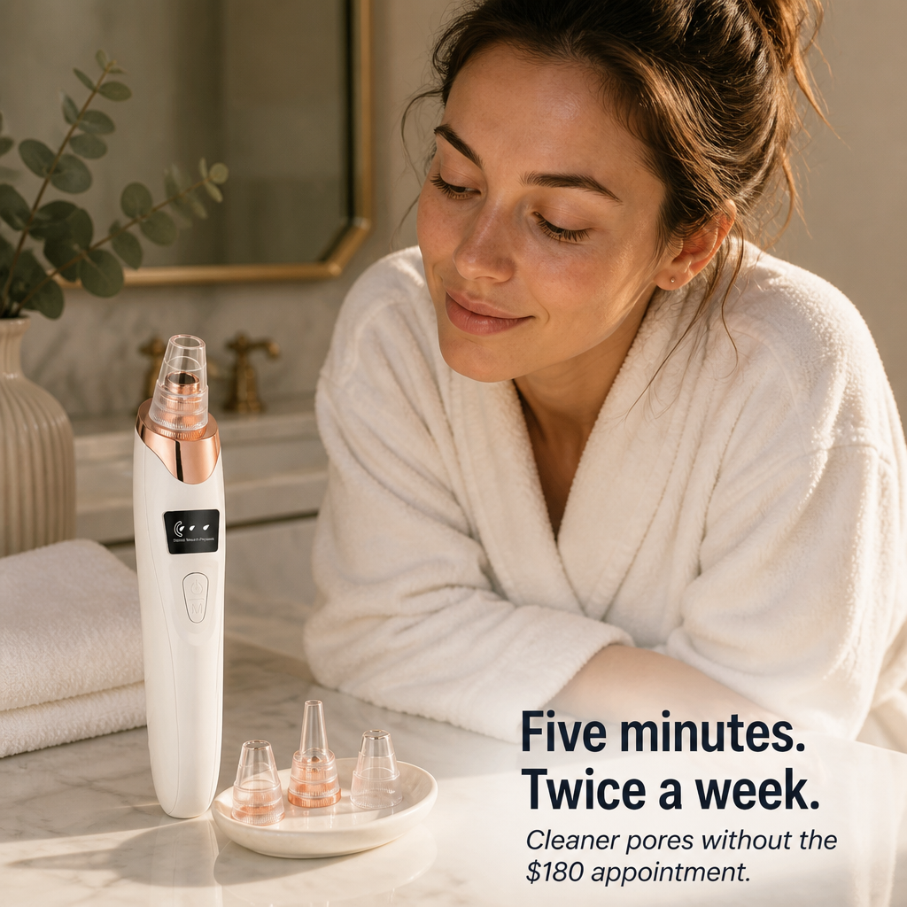 ClearVibe™ — Clear Stubborn Blackheads Without Leaving a Single Red Ring