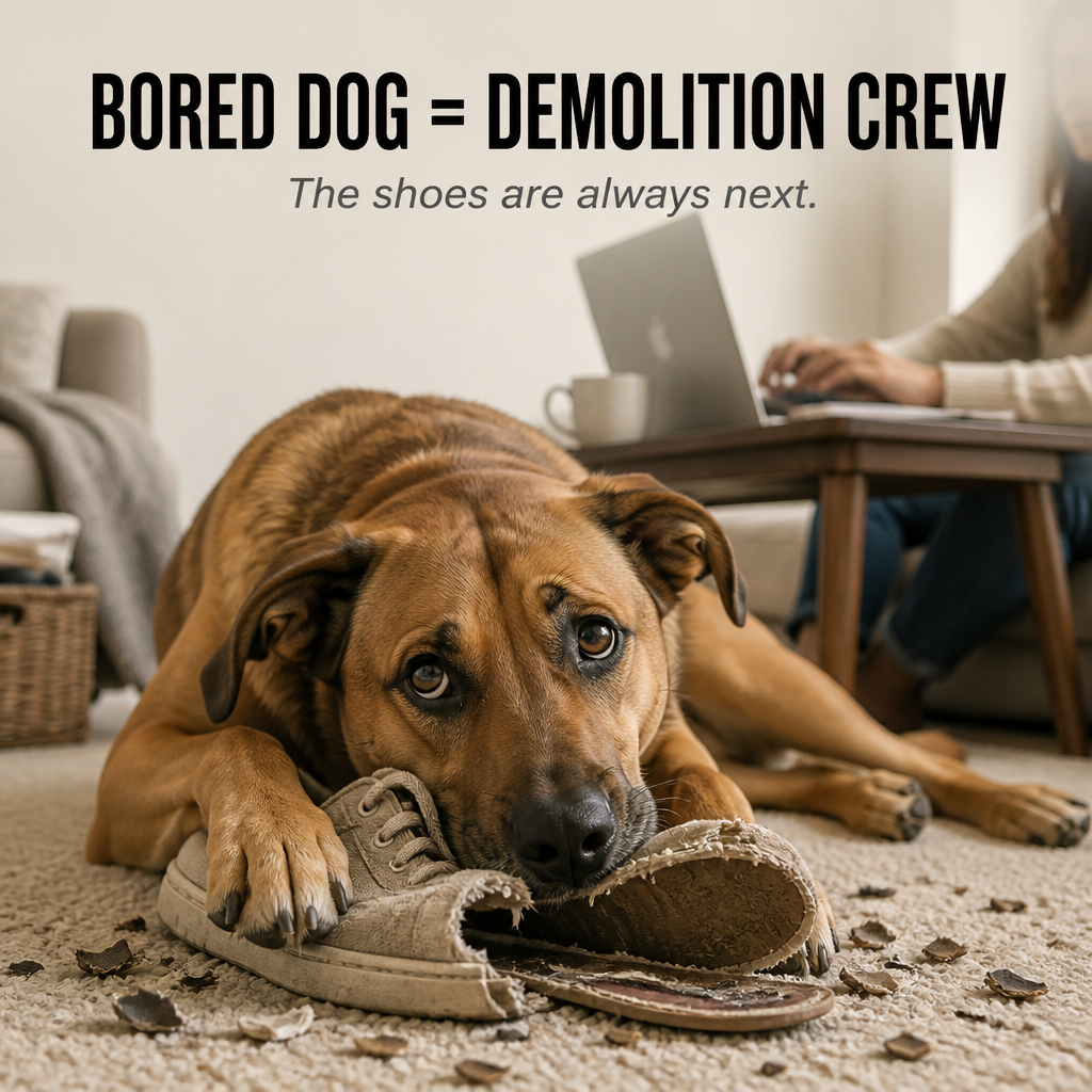 DashRoll™ — Burn Off Your Dog's Energy While You Work, Hands-Free