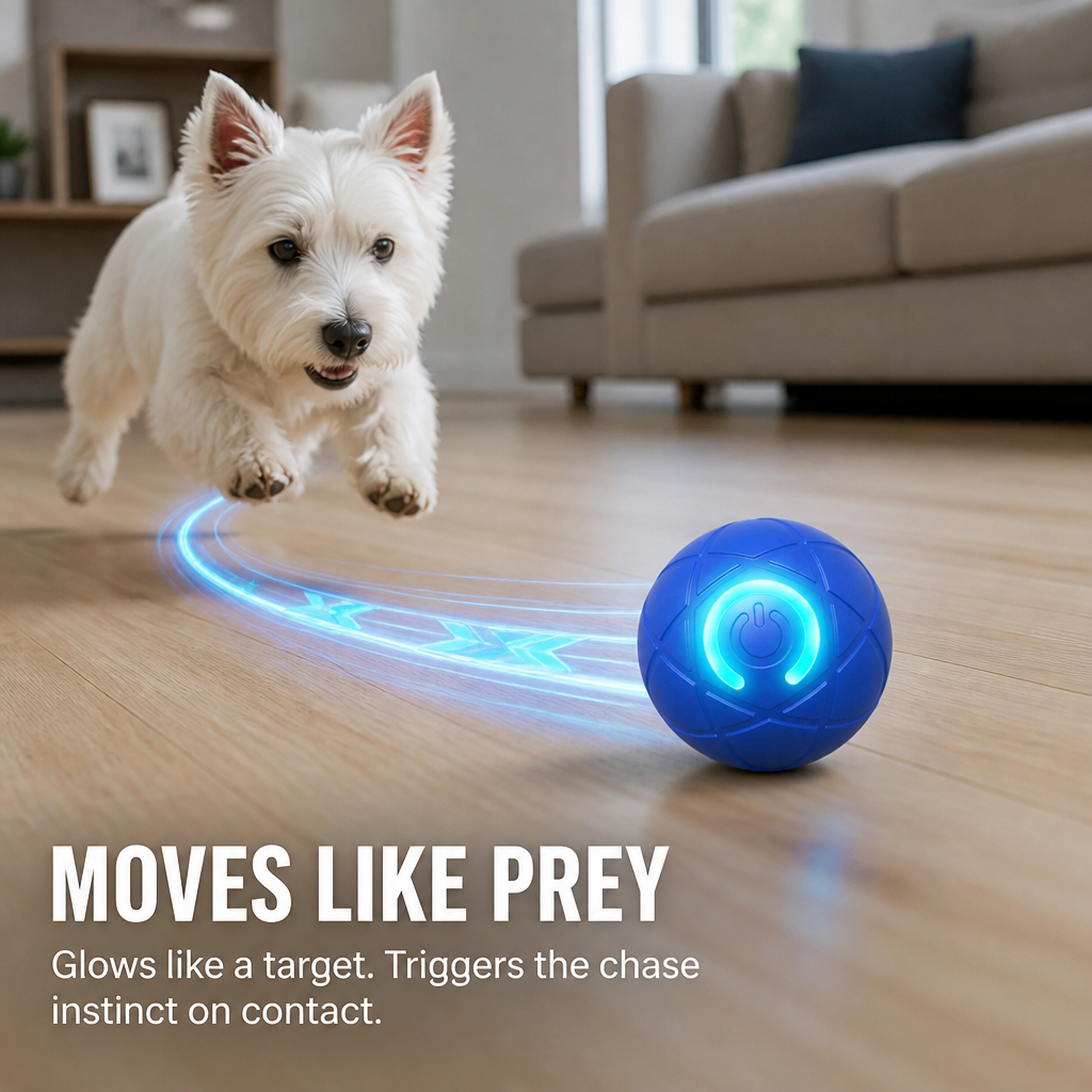 DashRoll™ — Burn Off Your Dog's Energy While You Work, Hands-Free
