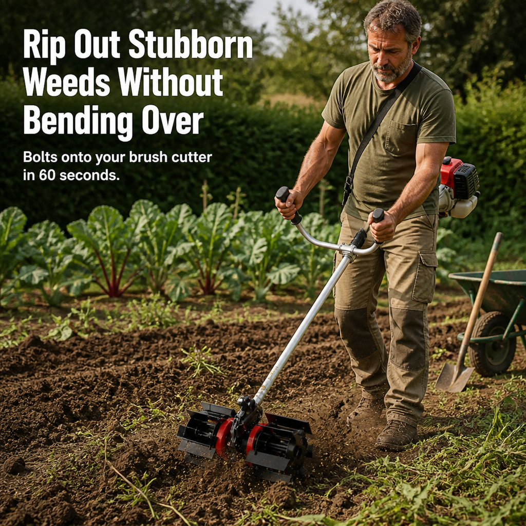 TerraBlade™ — Effortless Root-to-Soil Weed Erasing Without the Strain