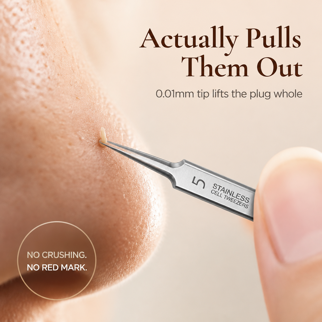 PrecisionFlex™ — Extract Blackheads, Pimples & Keratin Plugs Without Scarring Your Face