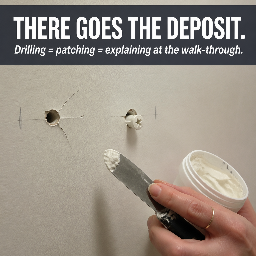 GripSafe™ — Hang Curtain Rods in 60 Seconds Without Drilling a Single Hole