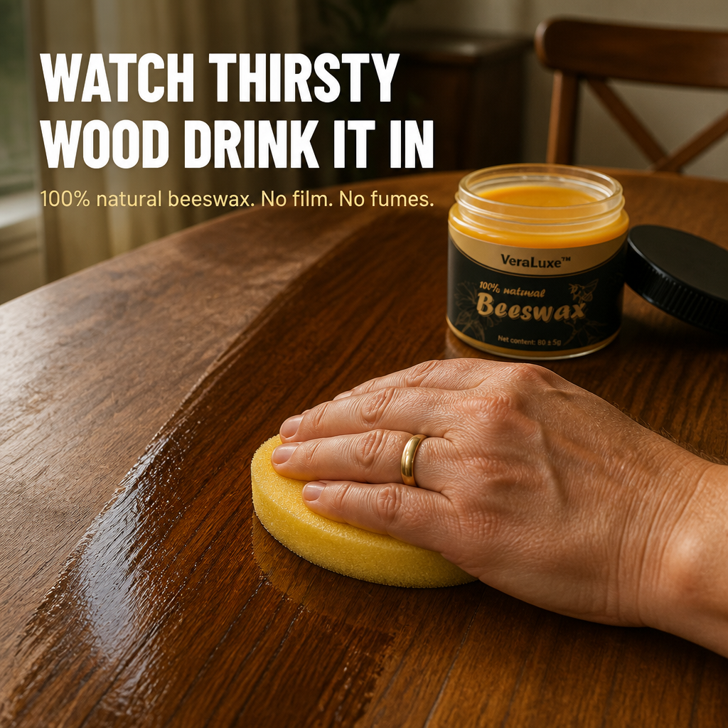 VeraLuxe™ — Restore Tired Wood to a Deep, Natural Shine in Minutes