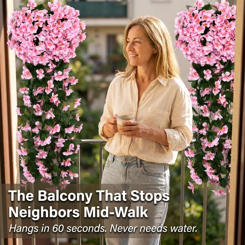 VeloraBloom™ — Drape Bare Walls and Balconies in Lush Cascading Blooms